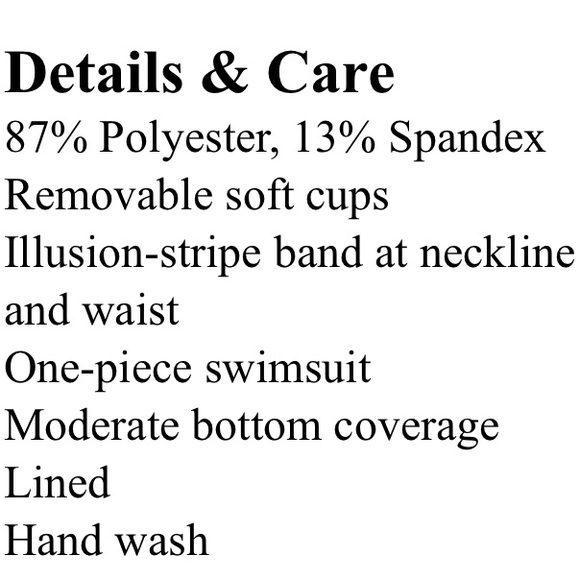 FLASH SALE Kenneth Cole Illusion swimsuit - Picture 4 of 10